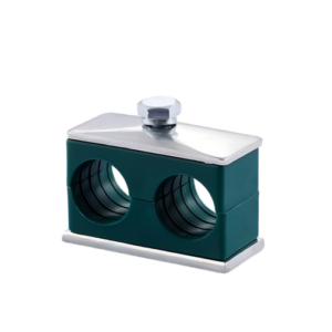 light duty double pp pipe clamp