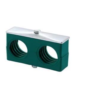 light duty double pp pipe clamp